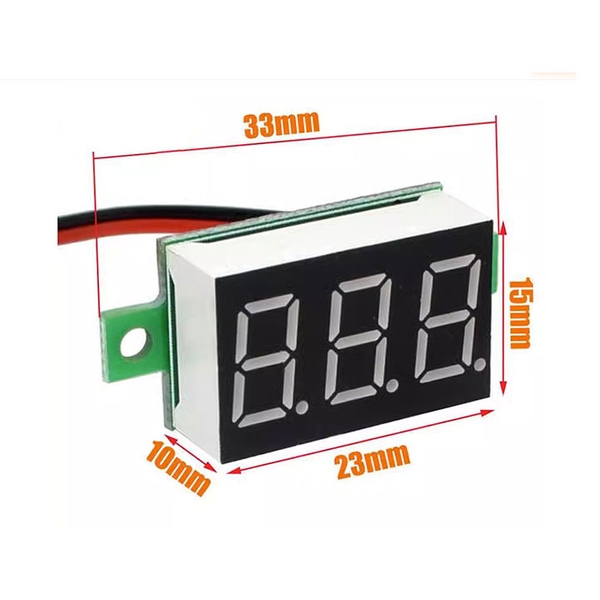 Vôn Kế Điện Tử 0.36 Inch 4.5V-30VDC (K2G6-1)
