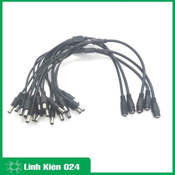 Dây Chia Nguồn DC 1 Ra 4 5.5x2.1