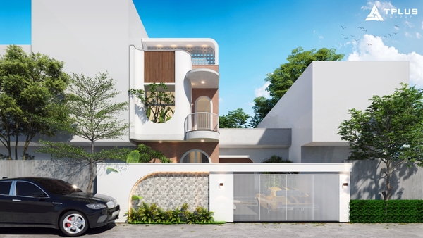 CONCEPT NHÀ 2 TẦNG PHONG CÁCH WABI SABI