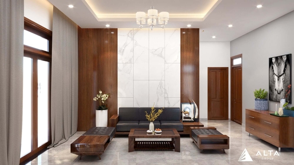 Sử dụng vật liệu gỗ công nghiệp trong thiết kế nội thất