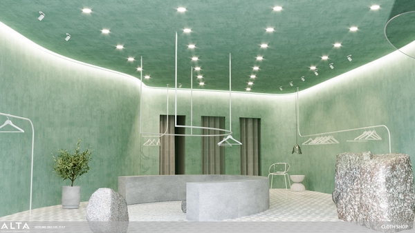 CLOTH SHOP - MÀU XANH PASTEL THỜI THƯỢNG