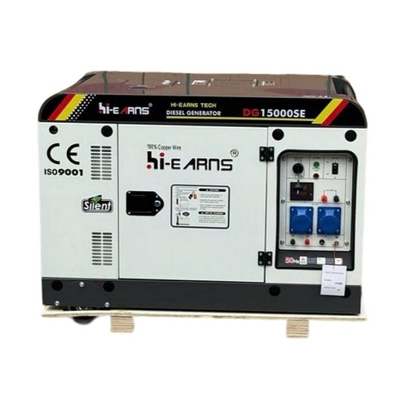 Máy Phát Điện Chạy Dầu 10KW Hi-Earns DG15000SE