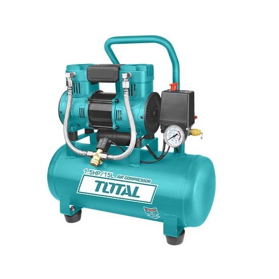 Máy Nén Khí Không Dầu 15L Total 1100W TCS1110152T
