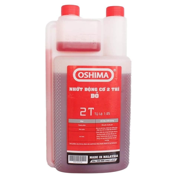 Nhớt 2 Thì Oshima 1L