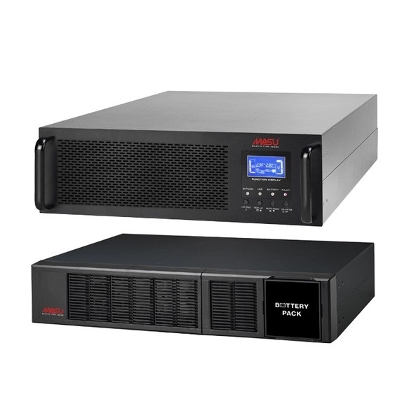 Bộ Lưu Điện Masu Online Rack MS-10KR LCD 10000VA/9000W