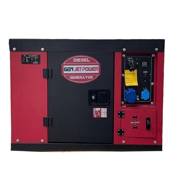 Máy Phát Điện Chạy Dầu 8KW Gen Jetpower JDE11000SE