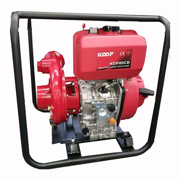 Máy Bơm Cứu Hỏa Chạy Dầu Koop 6.6kw KDP80CB