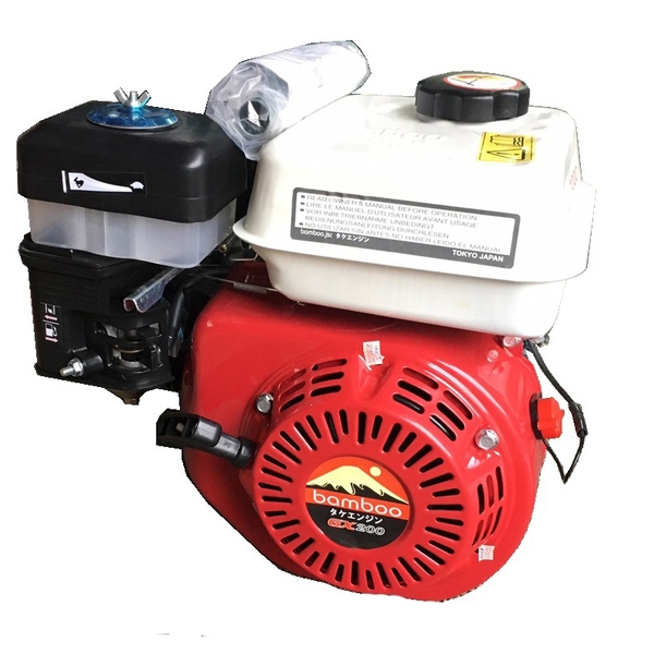 Động Cơ Xăng Bamboo 5.5HP GX160L Trục Lệch