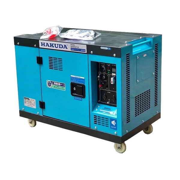 Máy Phát Điện Chạy Dầu 10KVA Hakuda