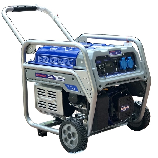 Máy Phát Điện Chạy Xăng 3kw Hakuda HKD 8300EX Đề