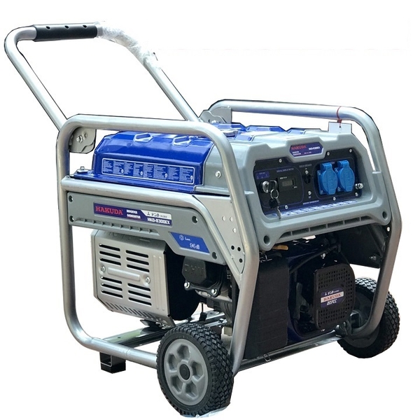 Máy Phát Điện Chạy Xăng 6kw Hakuda HKD 8600EX Đề