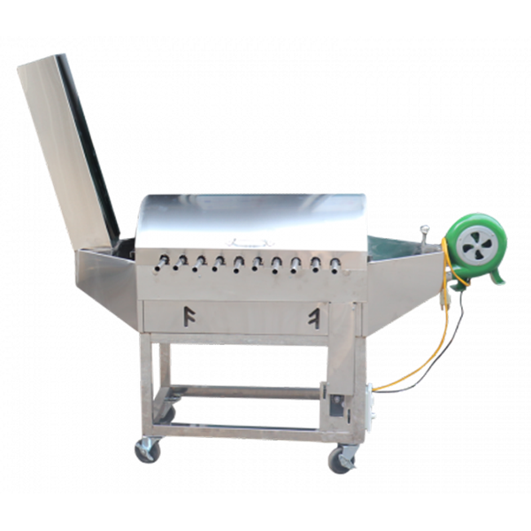 Xe Nướng Thịt Inox 10 Xiên TT