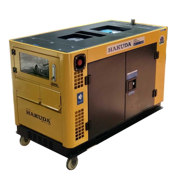Máy Phát Điện Chạy Dầu 15KVA Hakuda Siêu Chống Ồn