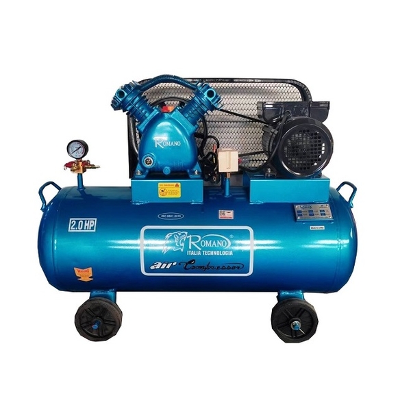 Máy Nén Khí Dây Đai 2HP Romano RM20-120 120L