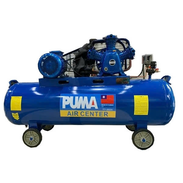 Máy Nén Khí Dây Đai 4HP 130L Puma 1Pha
