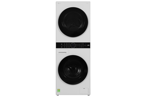 11 DM8.33800 Tháp giặt sấy LG WashTower Inverter giặt 14 kg – sấy 10 kg WT1410NHE