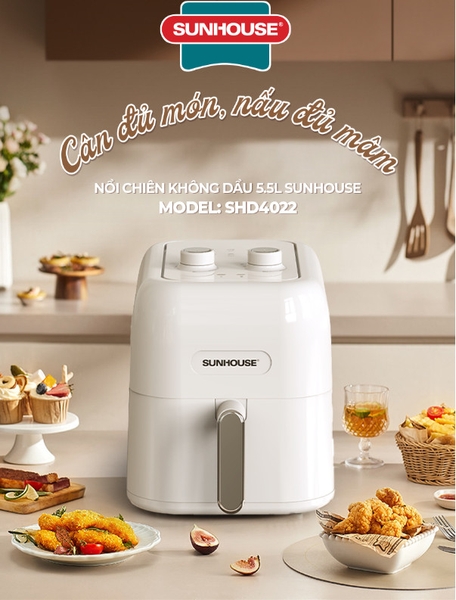 noi-chien-khong-dau-5-5l-sunhouse-shd4022