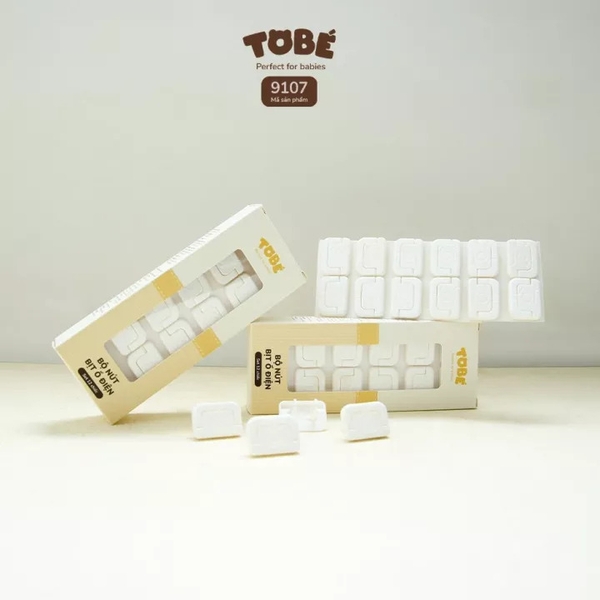 Nút bịt ổ cắm điện Tobe set 12 cái