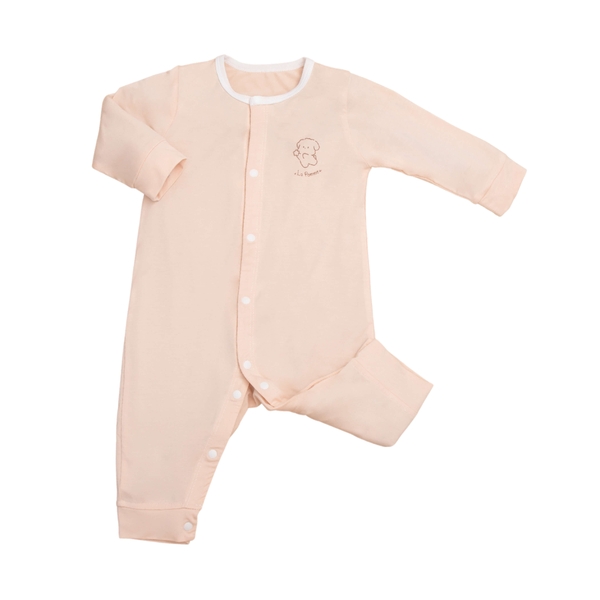 Body Dài Tay La Pomme Puppy  Be (Newborn, 0M, 3M)