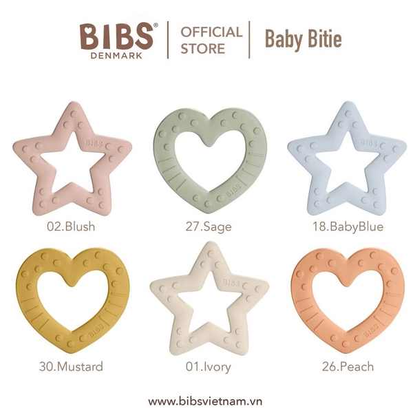 Gặm nướu BIBS Baby Bitie chính hãng từ Đan Mạch