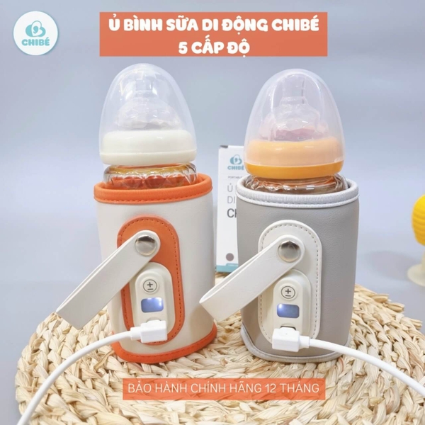 Ủ bình sữa di động ChiBé 5 cấp độ