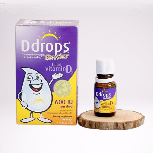 Vitamin D3 Ddrops Booster 600iu Của Mỹ cho trẻ từ 1Y+