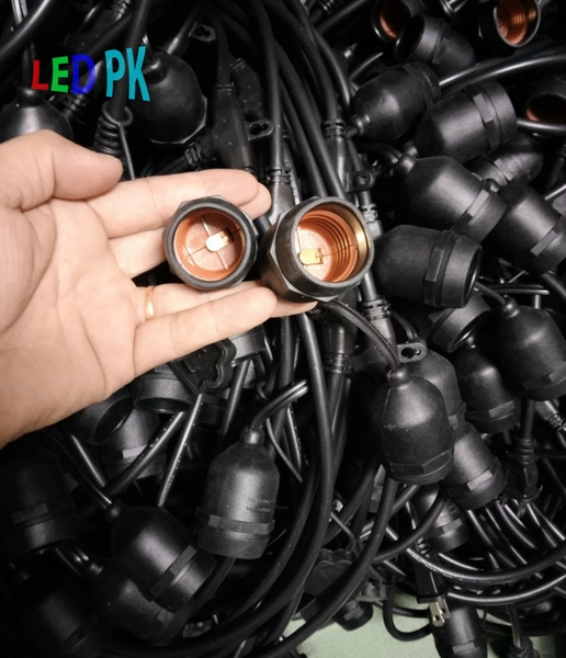 DÂY ĐUI TRANG TRÍ NGOÀI TRỜI, DÂY ĐUI CHỐNG NƯỚC, CHỐNG VA ĐẬP, Lắp sân vườn, trà tranh, cafe, karaoke