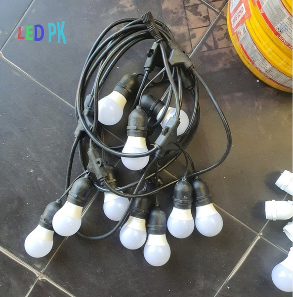 DÂY ĐUI TRANG TRÍ NGOÀI TRỜI, DÂY ĐUI CHỐNG NƯỚC, CHỐNG VA ĐẬP, Lắp sân vườn, trà tranh, cafe, karaoke