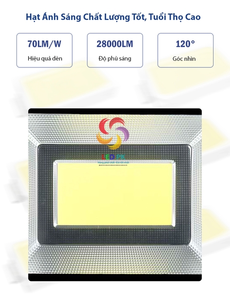 ĐÈN PHA LED MẮT COB 5054 10W,20W,30,50W,100W,150W,200W,400W HAI MÀU TRẮNG, VÀNG