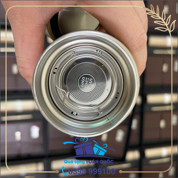 bình nước inox 304, bình nước giữ nhiệt giá rẻ, bình nước in logo lấy ngay, quà tặng dưới 100k, bình nước giữ nhiệt màu vàng đồng