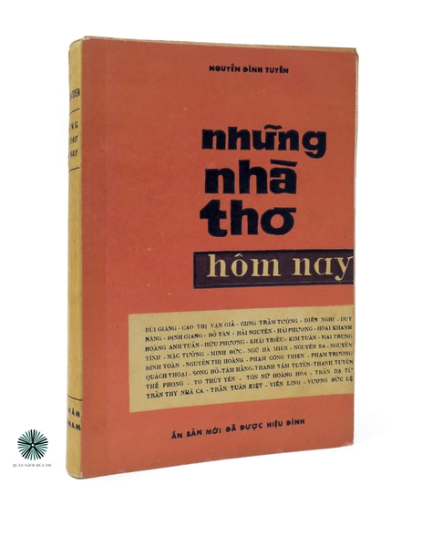 NHỮNG NHÀ THƠ HÔM NAY - ẤN BẢN CÓ BÚT TÍCH CỦA TÁC GIẢ