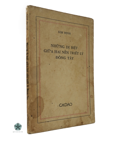 NHỮNG DỊ BIỆT GIỮA HAI NỀN TRIẾT LÝ ĐÔNG TÂY