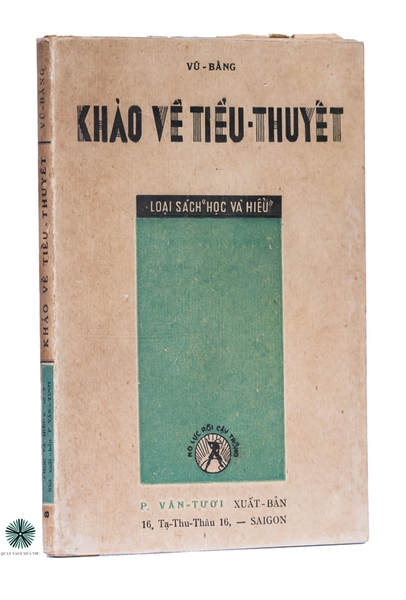 KHẢO VỀ TIỂU THUYẾT