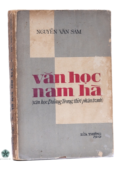 VĂN HỌC NAM HÀ - ẤN BẢN LẦN ĐẦU