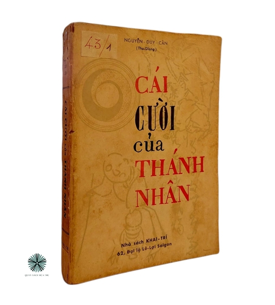 CÁI CƯỜI CỦA THÀNH NHÂN