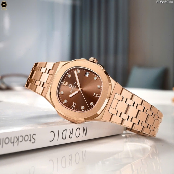 Đồng Hồ Nữ Carnival Quartz 8160L-VH-N