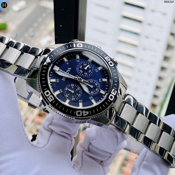Đồng Hồ Nam Bulova Quartz Chronograph 98A247