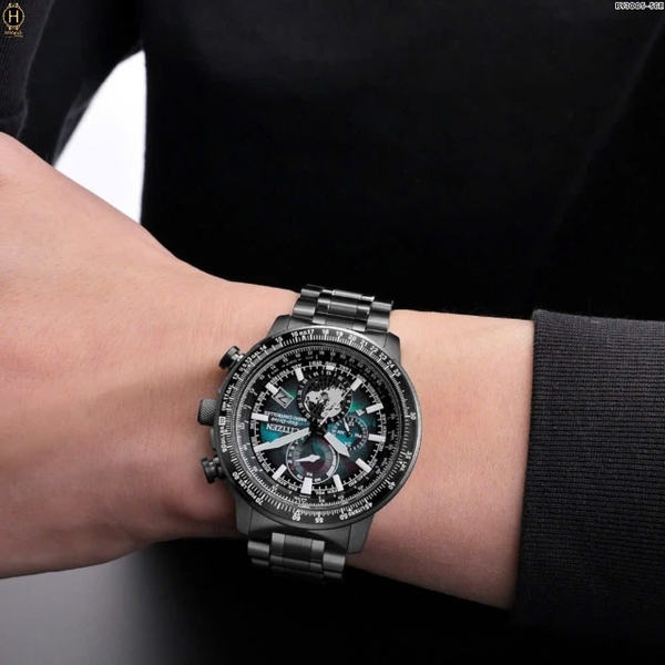 Đồng Hồ Nam Citizen Quartz Eco-drive Promaster Geo Trekker 100th Anniversary Limited Radio Controlled Perpetual Calendar BY3005-56E