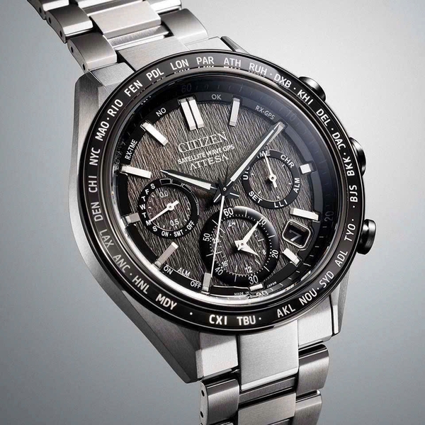 Citizen Quartz Eco-Drive Attesa Satellite Wave GPS CC4058-67X