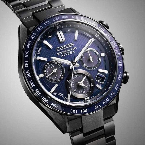Citizen Quartz Eco-Drive Attesa Satellite Wave GPS CC4059-64L
