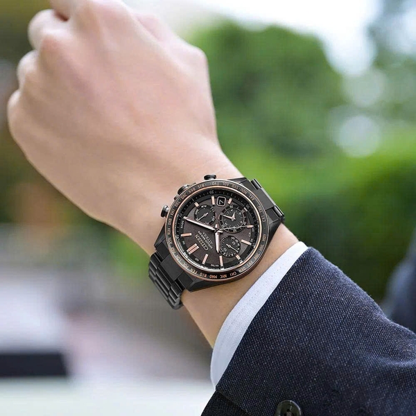 Citizen Quartz Eco-Drive Attesa Satellite Wave GPS CC4074-61W