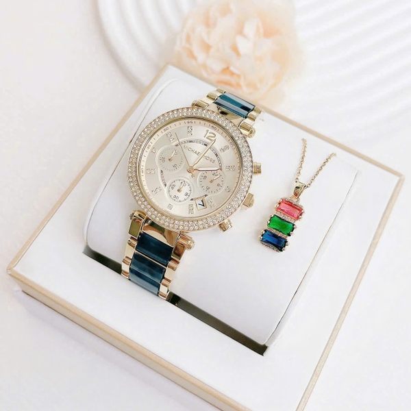 Michael Kors Quartz Parker Champagne MK6238