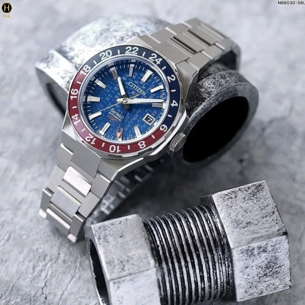 Đồng Hồ Nam Citizen Automatic Series 8 880 GMT NB6030-59L