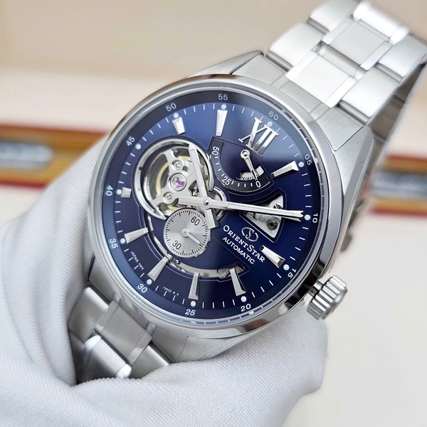 Orient Star Automatic Semi Skeleton Joker Blue RE-AV0003L00B ( RE-AV0003L) ( RE-AV0003L00Z )