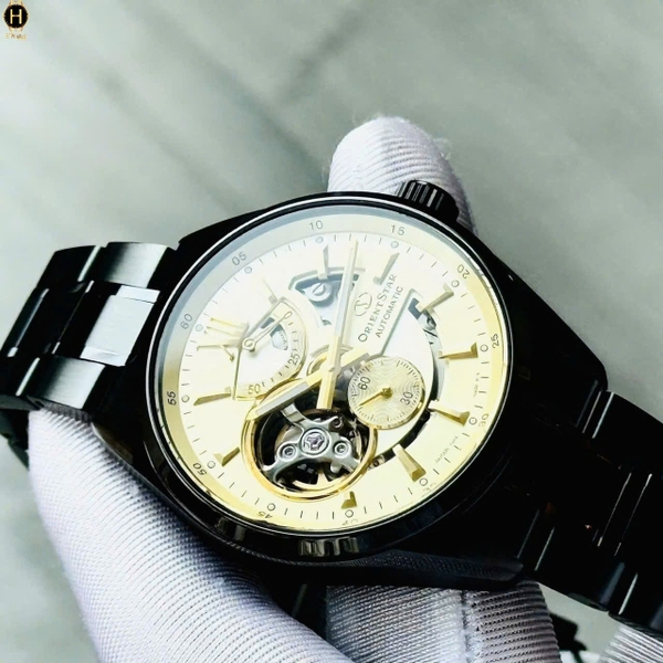 Đồng Hồ Nam Orient Star Automatic Joker Black Gold RE-AV0130G00B ( RE-AV0130G00B ) ( RK-AV0130G )