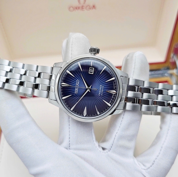 Seiko Automatic Presage Cocktail Blue SARY123 ( SRPB41J1 ) ( SRPB41 )