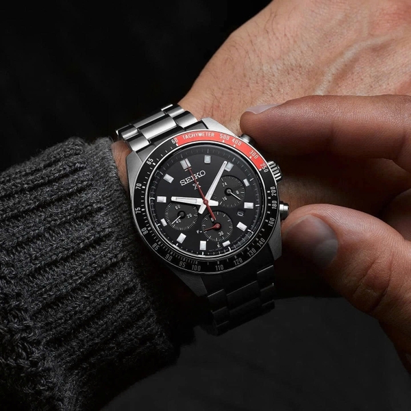 Seiko Quartz Solar Prospex Speedtimer SSC915P1