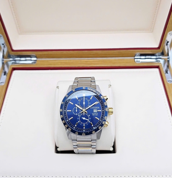Citizen Quartz Chronograph Tachymeter AN3684-59L