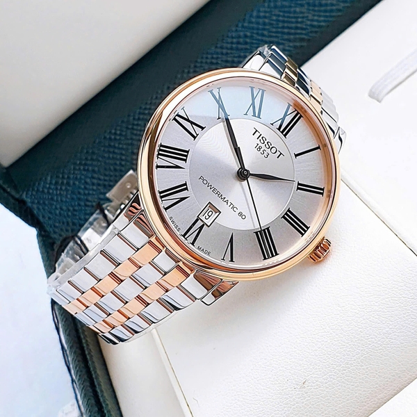 Đồng Hồ Nam Tissot Automatic Carson Premium Powermatic 80 T122.407.22.033.00 (T1224072203300)