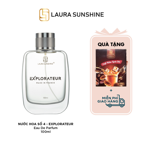 Nước hoa Unisex Laura Paris #04 Explorateur - Eau De Parfum - 100ml